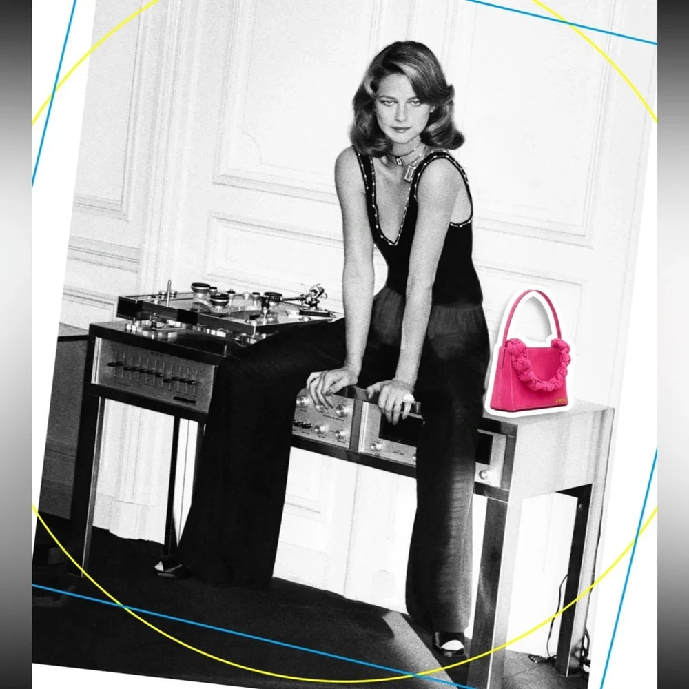 Jacquemus Noeud Bag in Pink - Picture 3 of 16
